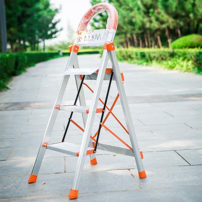 China Folding Ladders Household 4 Step Ladders Folding Universal Aluminum Alloy for sale