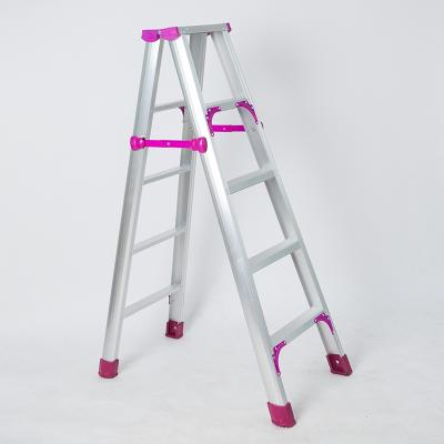 China Home Folding Ladders Hot Selling Aluminum Ladders Use Foldable Ladder Shelf for sale