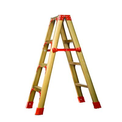 China Folding Ladders 4 Step Ladder Aluminum Stairs Folding Steps Ladder Ladder Aluminum Telescopic Double Side Step Ladder Te koop