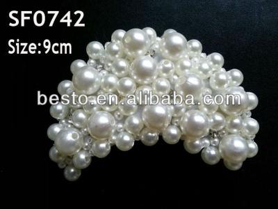 China SF0742 Other Shoe Jewelery Removable Charm Decorated Bridal Shoe Clips For Wedding for sale