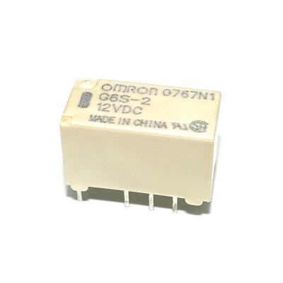 China Standard G6S-2 DC12V Surface-mounting Relay Fully sealed DPDT (2c) for sale