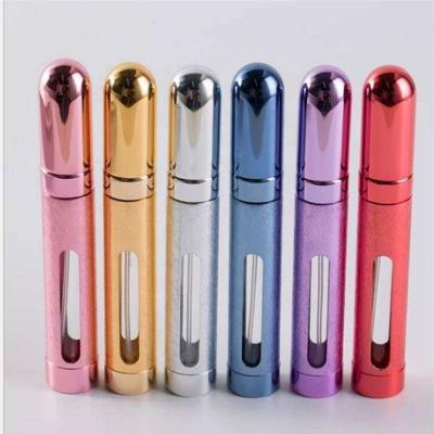 China Mini Pocket Cosmetic Travel Bottle Perfume Mist Atomizer 12ml Refillable Perfume Bottle for sale