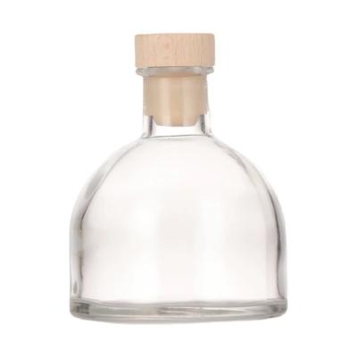 China Cosmetic Modern Simplicity Clear Glass Bottle Miniature Sealed Travel Perfume Bottle For Cosmetic Empty Glass Tubular Diffuser Bottle for sale