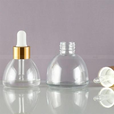 China 15ML 20ML 30ML Dropper BottlesEmpty Glass Essential Oil Cosmetic Luxury Glass Bottle for sale