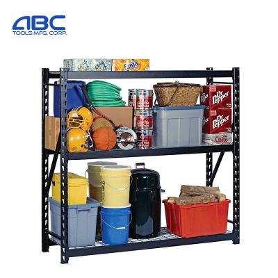 China Heavy Duty Corrosion Protection WR772472T4 Estantes Metalicos Black Steel Warehouse 1200 lbs / Layer Welded Storage Stacking Rack for sale