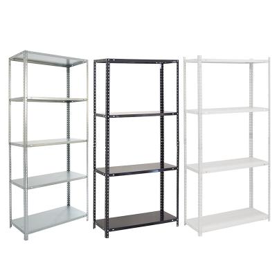 China Light duty corrosion protection storage rack rack warehouse metal galvanized bolted shelving unit for sale