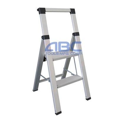 China Aluminum/Steel Ladder Multi Purpose Ladders Insulation Contract 2 Step Household Hard Foldable Portable Upper Stair Ladder Household for sale