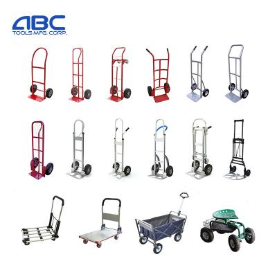 China Durable High Quality Stainless Steel Hand Trolley Heavy Duty Truck for sale