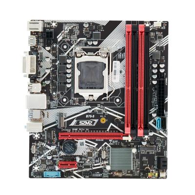 China Factory Supply B75-S Desktop Motherboard with USB 3.0 SATA3.0 DVI Intel CPU 4x DDR3 RAM Slots LGA 1155 Motherboard for sale