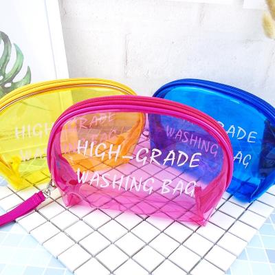 China Fashion Custom Private Label Tending Designer Travel Washing Waterproof Transparent Toiletry Makeup Organizer Bag for sale