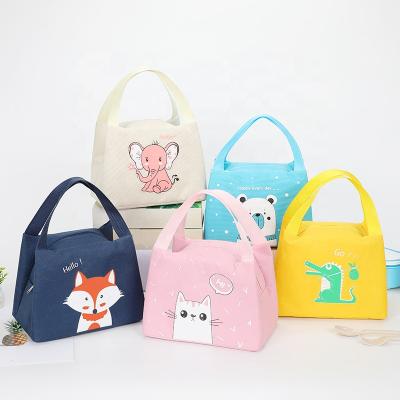 China Kids&Office Carry Waterproof Cute Lunch School Cartoon Fashion Cooler Bag Foil Thermal Insulated for sale