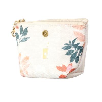 China Customized Carry PVC With Fabric Latch Money Purse Fashionable Multifunctional Carrying Bag for sale