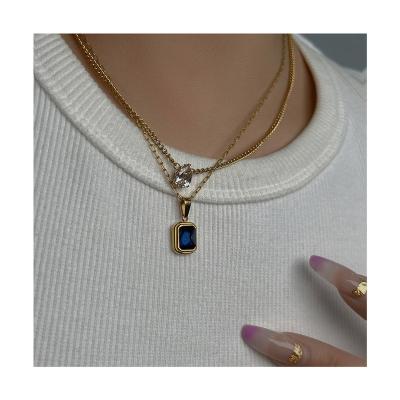 China Factory Outlet Fashion Retro Fashion Jewelry Gold Simple Atmospheric Pendant Ladies Necklace Daily Wear Necklace for sale