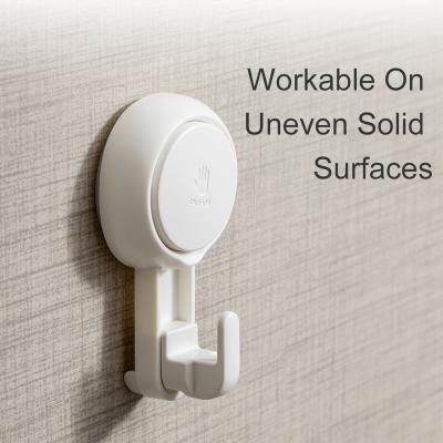 China Viable Glue Tool Free Strong Removable Wall Hook Powerful ABS Do Not Vacuum Suction Cup For Bathroom Car Door Stuff Hanging (AW554) for sale