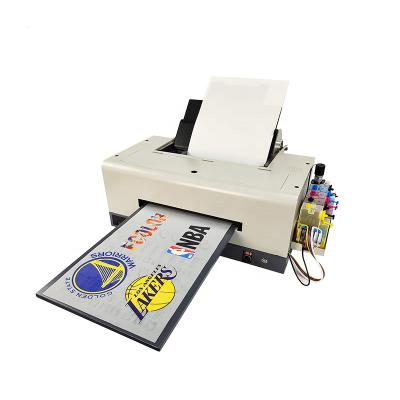 China Hotels Digital garment textile L1800 A3 PET paper dtf printer for printing dtf film ink jet printer for sale