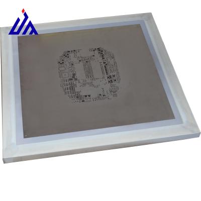 China PCB screen printing silk screen printing mesh picture size silkscreen foil with mesh for sale