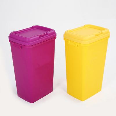 China Plastic dog food storage bin 20kg freshness preservation, large dog food container for sale