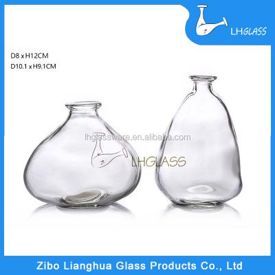 China Decoration Assorted Colors And Different Shapes Glass Bottles / Dancing Glass Bottle for sale