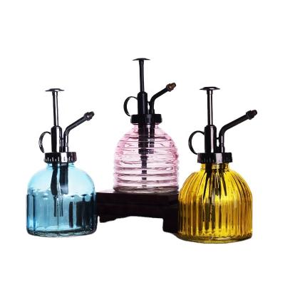 China Durable Mini Flower Watering Set 3 Can Spray Bottle Glass Part Garden Service for sale