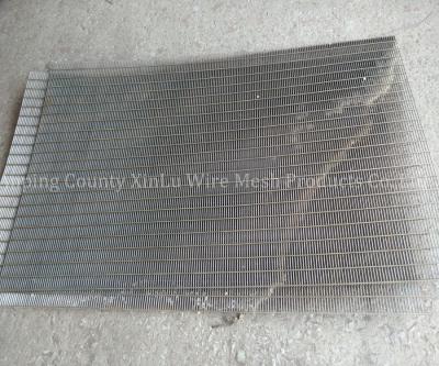 China 321 Wire Wrapped Sceen Panel for Washing Coal Support Wire 1.8x10mm for sale