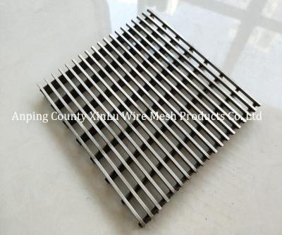 China Waste Treatment Wire Wrapped Sceen Panel with 4x40mm Frame and 0.1-50mm Slot for sale