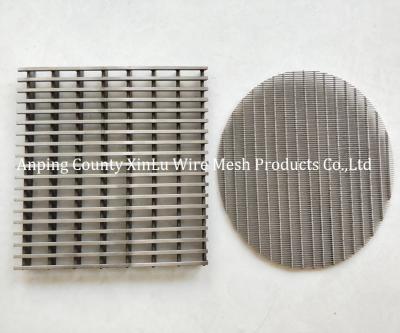 China Customizable Wire Wrapped Sceen Panel 0.4-3m Width 1m Length 3.0x10mm Support Wire for sale