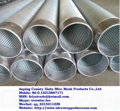 China JOHNSON WIRE SCREEN / WEDGE WIRE JOHNSON SCREENS / V WIRE JOHNSON WELL SCREENS / WIRE WRAPPED WELL SCREENS for sale