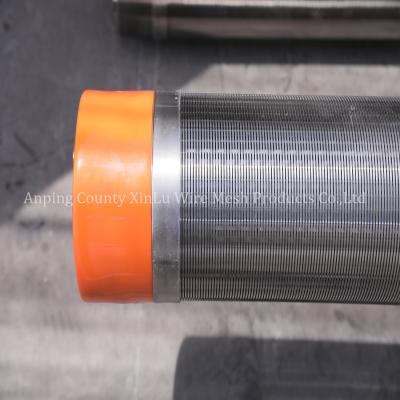 China Polishing Stainless Steel Stainless Steel 2207 Wedge Wire API Screen Tube for sale