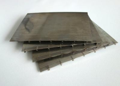 China wedge wire screen panel  or v wire filter plate or johnson screen plate / arc screen plate / sieve bend screens for sale