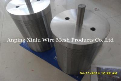 China WEDGE SLOT TUBES FROM XINLU METAL WIRE MESH for sale