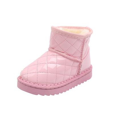 China Winter Lovely Kinderschuhe OEM Hylobati Fleece Waterproof Children New Style Anti-slippery Casual Shoes Snow Boots for sale