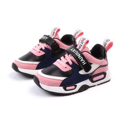 China Anti-slippery Comfortable Leather Soft Rubber Kids Shoes Sport for sale