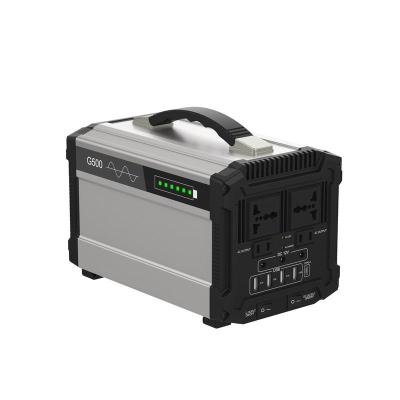 China Type C 500W Outdoor Lithium Power Station PSE Portable Power Station for Camping Outside Cooking and Bluetooth Music Box for sale