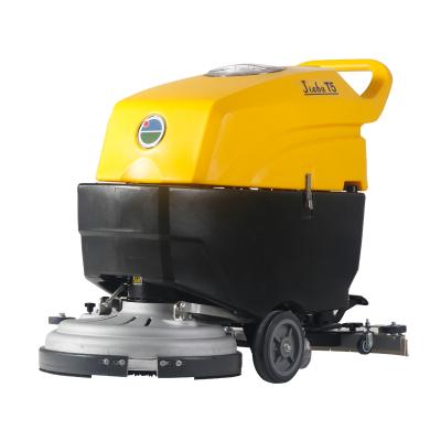 China Large Capacity Electric Floor Efficiency Scrubber Station Floor Scrubber Cleaning Machine for sale