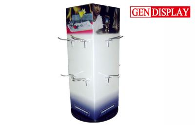 China Promotional 3 Side Counter Display Stands For Hanging Items for sale