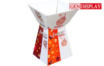 China Customized Candy Cardboard Candy Dump Bins For Supermarket Promotional for sale