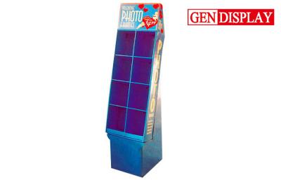 China Supermarket Cardboard POP Display Stand Display For Photo Frames for sale