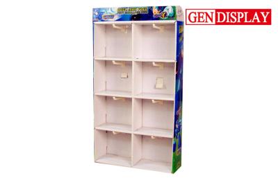 China Pop Cardboard Sidekick Display Unit , Promotional Corrugated Cardboard for sale