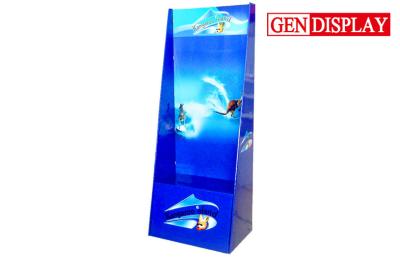 China Cardboard Beverage Display Racks , Custom Drinks Display For Supermarket /Store for sale