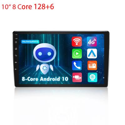 China 1001a18 6+128 4g 2din GPS 10 inch 1001a18 6+128 4g 2din Dsp Ahd Head Unit 1280*720 Dsp Ahd Android Car Stereo Touch Screen Multimedia for sale