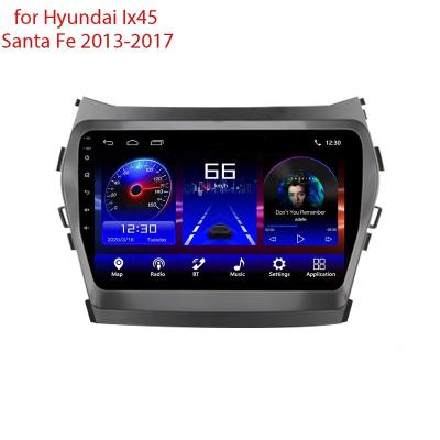 China GPS Car Radio Dash Android 9.1 9 Inch Multimedia Player Autoradio For Hyundai Ix45/Santa Fe 2013-2017 for sale