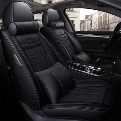 China Durable Waterproof Custom Car Seat Covers Bling PU Luxury Leather Seat Cover Car, Designer Car Seat Covers Set for sale