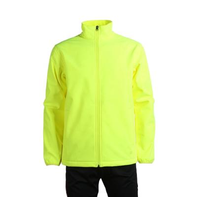 China Custom Logo Windproof Coat Men Zip-Front Waterproof Custom Jacket Fashion Softshell Fleece Jacket for sale