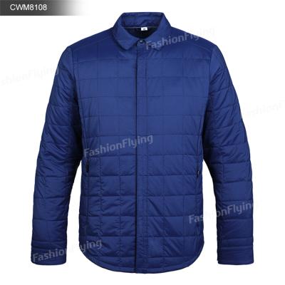 China Men Waterproof Light Weight Warm Breathable Insulated Jacket Quilted Outwear Water Resistant Coat for sale