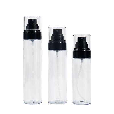 China Fine Care 80ml 100ml 120ml Mist Spray Bottle Personal Fine Perfume Bottle With Thick PET Material for sale