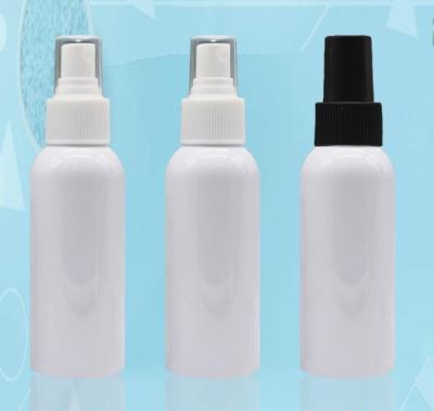 China Shiny Transparent 100ml Personal Care Spray Bottle , Disinfectant Alcohol Spray Bottle for sale