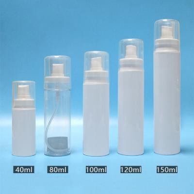 China 40ml80ml100ml120ml150ml Wholesale Cosmetic Moisturizing Makeup Remover Spray Bottle Sunscreen Bottle PET Bayonet Bottle for sale