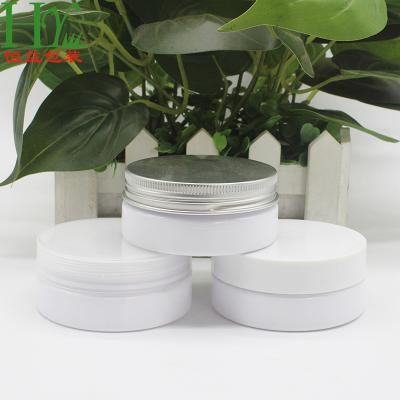 China Stock 68mm Caliber 50ml Wide Mouth Cream Bottle PET 50g Cosmetic Cream Bottle for sale