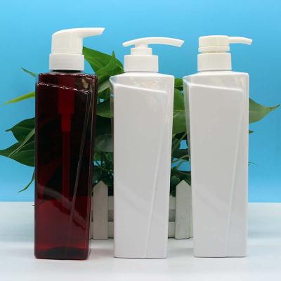 China 550ml Clean Daily Chemical Care Pack PET Liquid/Shampoo/Shampoo Bottle Wholesale Shower Gel Push-On Shower Gel Bottle for sale