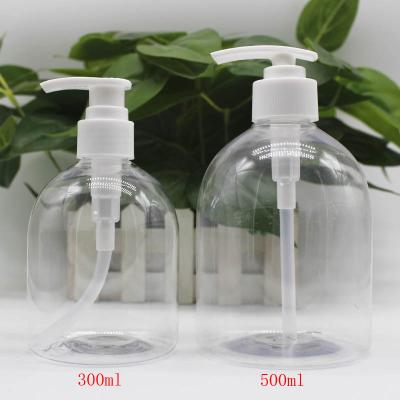 China Factory Price 300ml 500ml Hand Sanitizer Bottle Household Hand Sanitizer Cosmetic Bottle for sale